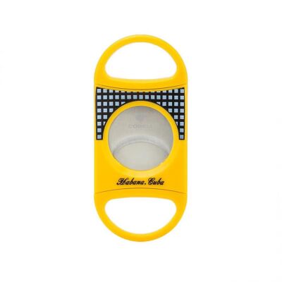 Cohiba Plastik Puro Kesici Sarı 80 Ring - 1