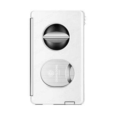 Çok Fonsiyonlu Metal Double Puro Kesici Delici ve İğne Beyaz - 1