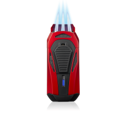 Colibri Boss 3 Alev Kesicili Puro Çakmak Kırmızı LI950T3 - COLİBRİ (1)