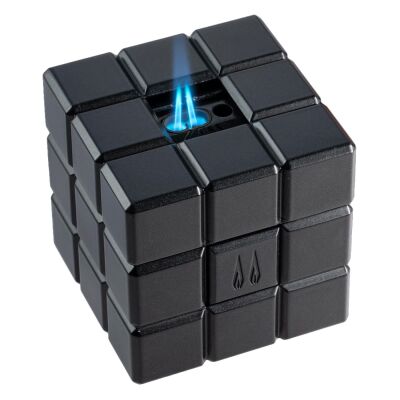 Colibri Cube Masa Çakmağı 2 Alev Siyah LI125T1 - 1