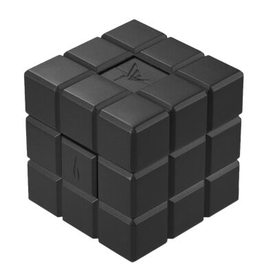 Colibri Cube Masa Çakmağı 2 Alev Siyah LI125T1 - 2