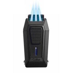 Colibri Gotham 3 Jet Alev Puro Çakmağı V-Cut Siyah LI970C1 - COLİBRİ (1)