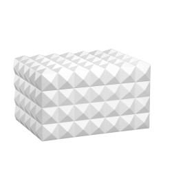 Colibri Grand Quasar Humidor Puro Kutusu Beyaz 120's - COLİBRİ