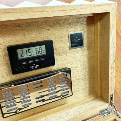 Colibri Grand Quasar Humidor Puro Kutusu Beyaz 120's - 4