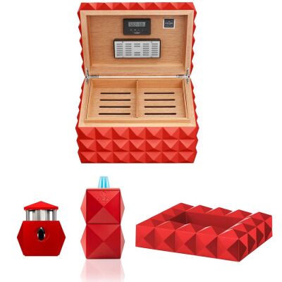 Colibri Grand Quasar Puro Kutusu ve Aksesuar Seti Kırmızı - 2