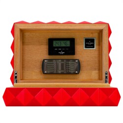Colibri New Quasar Humidor Puro Kutusu Kırmızı 40's - COLİBRİ (1)