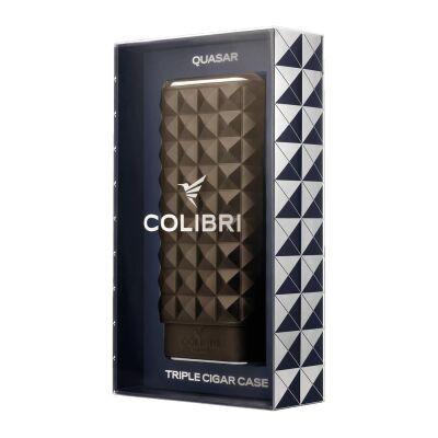Colibri Quasar Deri Puro Kılıfı 3lü Kahve/Krom (60Ring) - 3