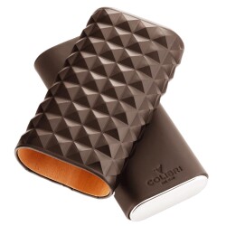 Colibri Quasar Deri Puro Kılıfı 3lü Kahve/Krom (60Ring) - 2