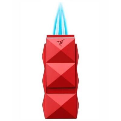 Colibri Quasar Hand 2 Alev Delicili Puro Çakmak Kırmızı LI750T4 - 2