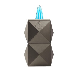 Colibri Quasar Masaüstü Puro Çakmak ve Kesici Seti Gunmetal - COLİBRİ (1)