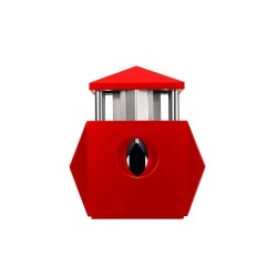 Colibri Quasar Masaüstü Puro Çakmak ve Kesici Seti Kırmızı - 3