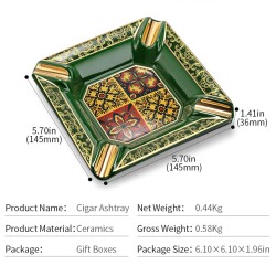 Colonial Seramik Puro Küllüğü Yeşil 4lü - 4