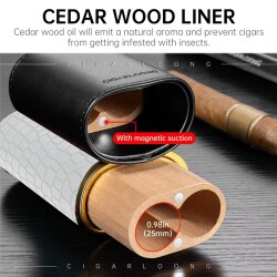 Croco Desenli Sedirli Deri Puro Kılıfı 2'li Beyaz 58Ring - 3