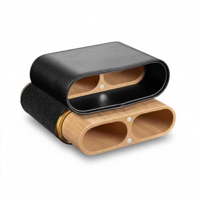 Croco Desenli Sedirli Deri Puro Kılıfı 4'lü Grey 58Ring - 3