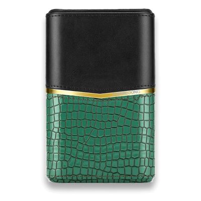 Croco Desenli Sedirli Deri Puro Kılıfı 4'lü Yeşil 58Ring - 1
