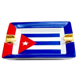 Cuban Flag Seramik Puro Küllüğü 2li - Thumbnail