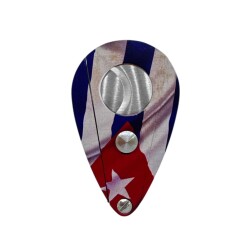 Cuban Flag Yaprak Model Metal Puro Kesici Krom (56Ring) - GUEVARA