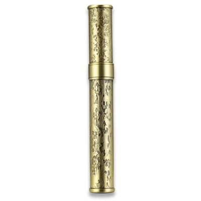 Damascus Desen Metal Puro Kılıfı Tüpü Tekli Gold 50 Ring - 1
