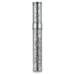 Damascus Desen Metal Puro Kılıfı Tüpü Tekli Silver 50 Ring 