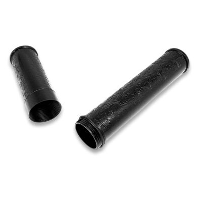 Damascus Desen Metal Puro Kılıfı Tüpü Tekli Siyah 50 Ring - 3