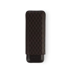 Davidoff Curing Deri Puro Kılıfı Churchill Kahve 2li (62Ring) - 1