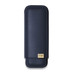 Davidoff Iconic Seri Deri Puro Kılıfı Lacivert Gold 2li 64 Ring - Davidoff