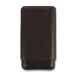 Davidoff Leaf Deri Puro Kılıfı Kahve XL 3lü 64 Ring - Davidoff