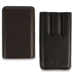 Davidoff Leaf Deri Puro Kılıfı Kahve XL 3lü 64 Ring - Davidoff (1)