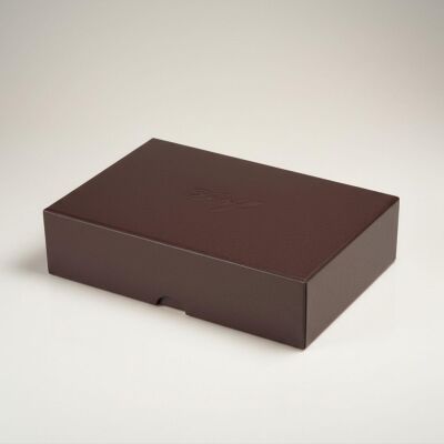 Davidoff Leaf Deri Puro Kılıfı Kahve XL 3lü 64 Ring - 5