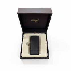 Davidoff Leaf Deri Puro Kılıfı Robusto Kahve 2li 56 Ring - 4