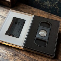 Defi Extreme Çakmak ve Puro Kesici Siyah - 2