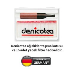 Denicotea 20243 Karbon Filtreli Ahşap Sig. Ağızlığı Kahve - DENİCOTEA (1)