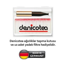 Denicotea 20251 Ejectör Filtreli Sig. Ağızlığı Syh/Gold - DENİCOTEA (1)