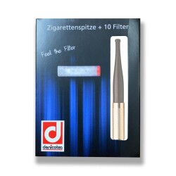 Denicotea 20272 Ejectör Filtreli Sig. Ağızlığı Gold - DENİCOTEA (1)