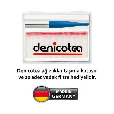 Denicotea 20280 Ejectör Filtreli Sig. Ağızlığı Turquaz/Krom - 2