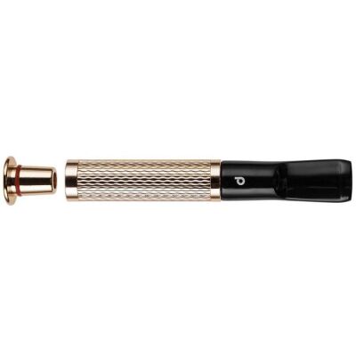 Denicotea 25004 Karbon Filtreli 6-9mm Lüks Slim Sig.Ağızlığı Gold - 1