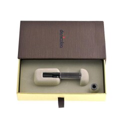 Denicotea 25010 Karbon Filtreli 6-9mm Lüks Slim Sig.Ağızlığı Titanium - 3