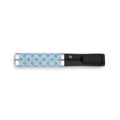 Denicotea 25011 Karbon Filtreli 6-9mm Lüks Slim Sig.Ağızlığı Mavi Pul - 1