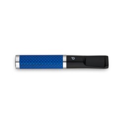 Denicotea 25012 Karbon Filtreli 6-9mm Lüks Slim Sig.Ağızlığı Mavi Karbon - DENİCOTEA