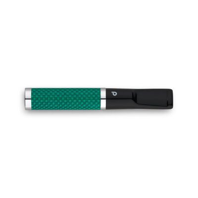 Denicotea 25013 Karbon Filtreli 6-9mm Lüks Slim Sig.Ağızlığı Yeşil Karbon - 1