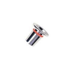 Denicotea Karbon Filtreli 6-9mm Lüks Slim Sig.Ağızlığı Adaptör Silver - DENİCOTEA