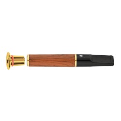 Denicotea Nice 25101 Karbon Filtreli 5-6-7-9mm Extra Slim Lüx Ağızlık Maun - DENİCOTEA