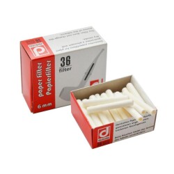 Denicotea 10146 Pipo Filtresi 6mm 36 Adet - DENİCOTEA