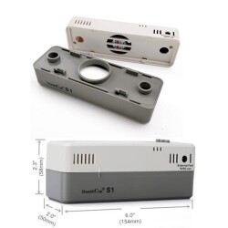 Elektronik Nemlendiricili 3 Raflı Puro Kutusu Humidor Kabinet Siyah - 5