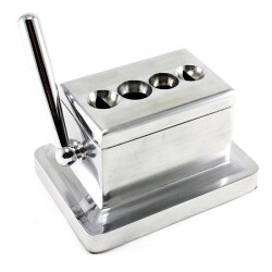 Firstland Quad Metal Masa Puro Kesici Giyotin Krom 4lü - VİSOL