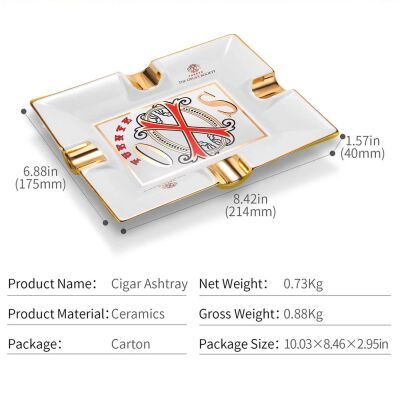 Fuente OpusX Puro Küllüğü Beyaz/Gold 4lü - 4