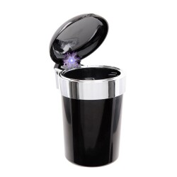 Full Color Led Işıklı Araç Araba Küllüğü Kırmızı 9cm - Atomic (1)