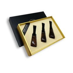 Guevara Ahşap Puro Ağızlığı Seti 44-52-58 Ring Arası - GUEVARA