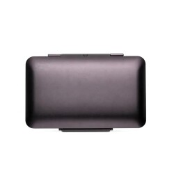 Guevara Aluminyum İçi Sedir Puro Taşıma Çantası Mor 10lu - Lubinski