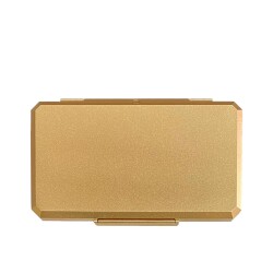 Guevara Aluminyum İçi Sedir Puro Taşıma Çantası RoseGold 5li - Lubinski (1)